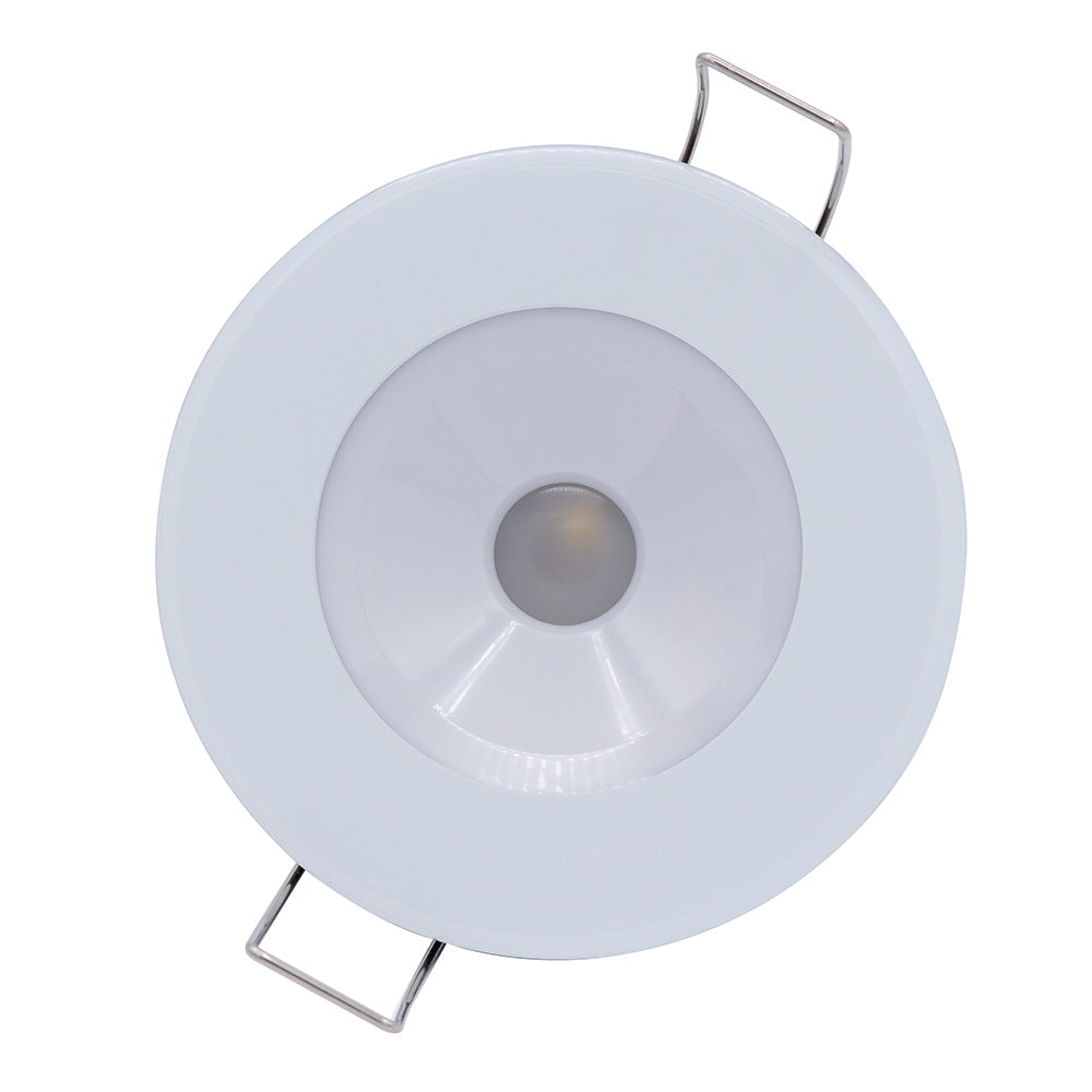 Lumitec Illusion Flush Mount LED Down Light - Spectrum RGBW - Warm White [117125]